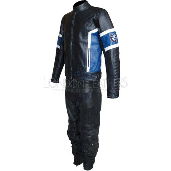 BMW Classic Black Leather Motorcycle Suit BMW Classic Black Leather Motorcycle Suit